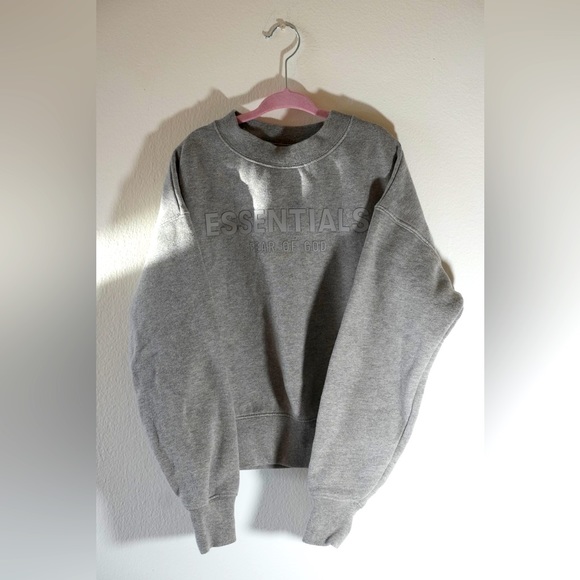 Essential Crew Neck Sweatshirt Unisex - Picture 1 of 2